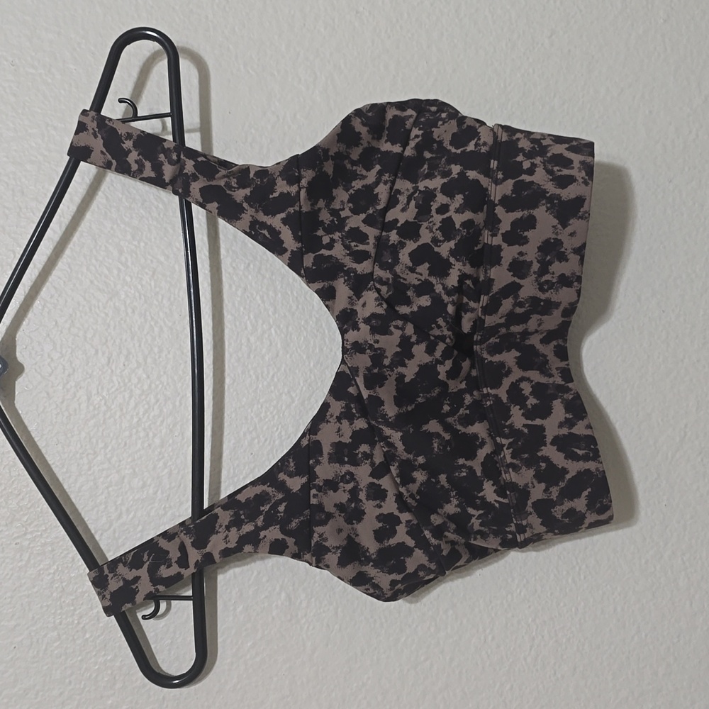 Varley let’s go Staunton bra copper blurred animal  S